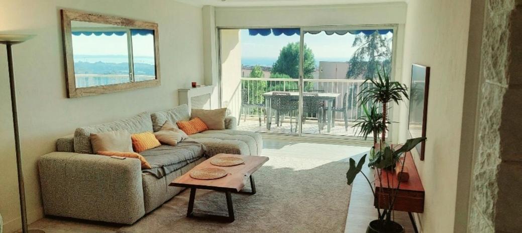 Terrasses De La Corniche, 2p 65m2 Spacieux, Terrasses & Montagne, Piscine Et Parking Prive * Nizza